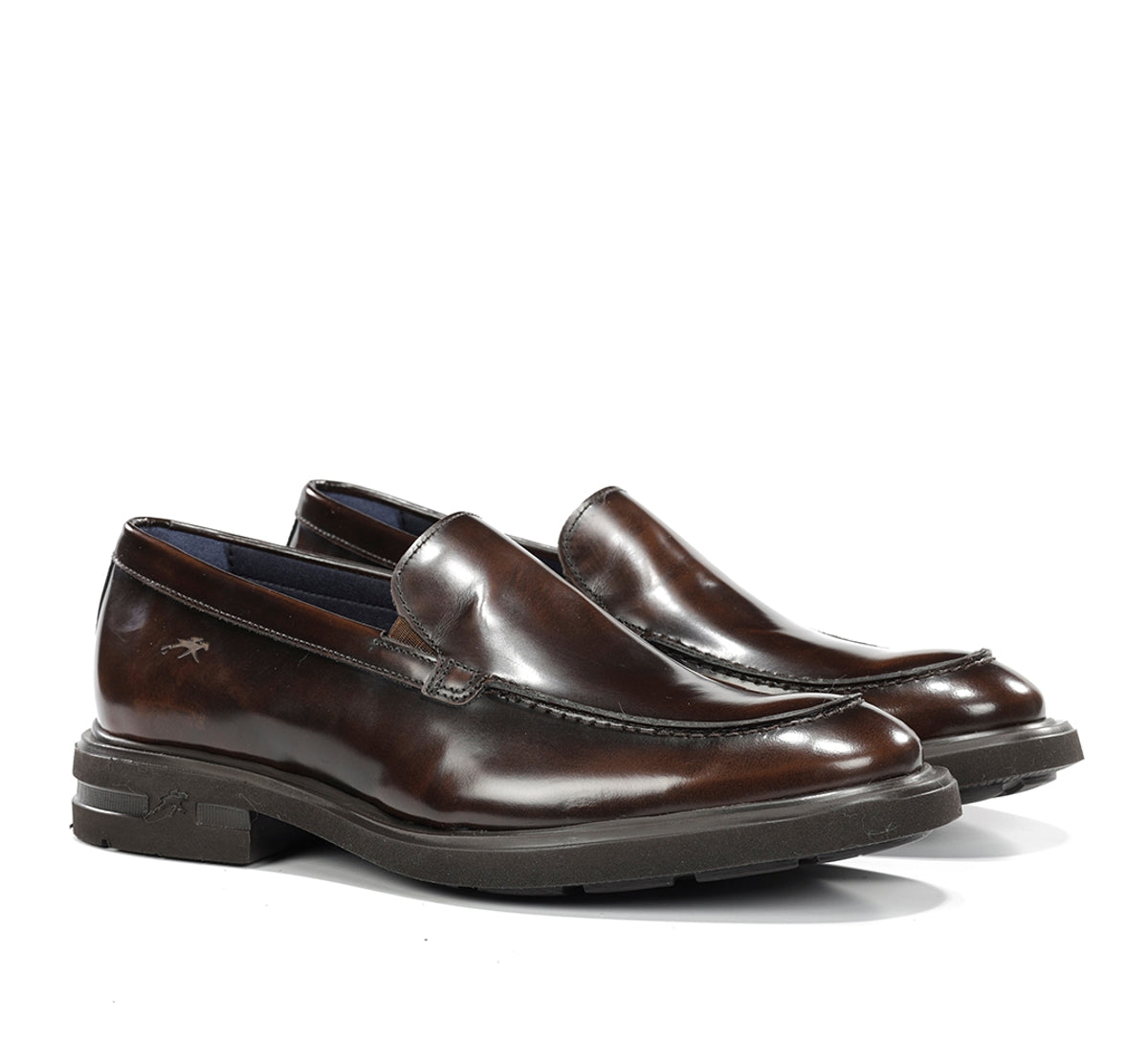 Fluchos Belgas F1223 mocassins homme marron cuir