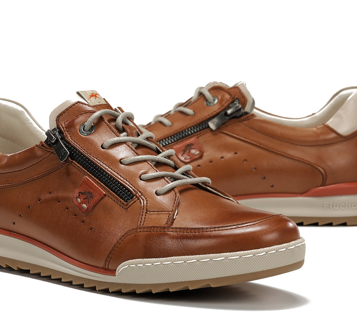 Fluchos Elder F2384 sneakers homme marron confort