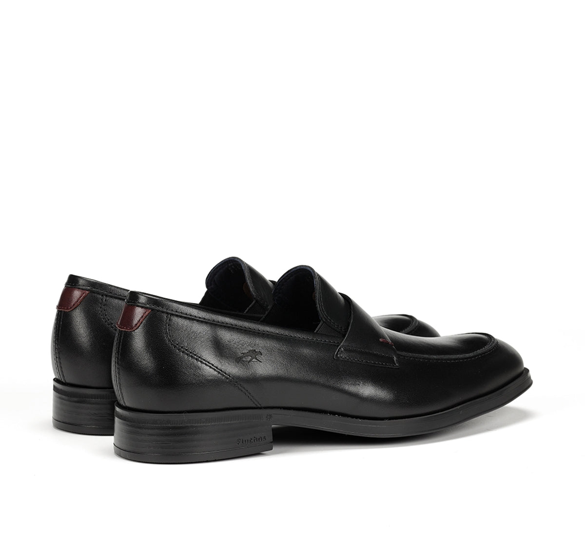 Fluchos Asgard F1890 mocassin noir homme cuir