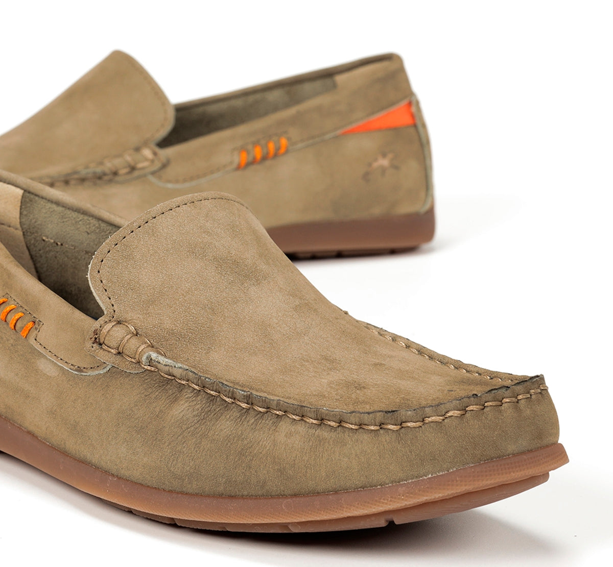 Fluchos Troy F1729 mocassins beige homme bateau
