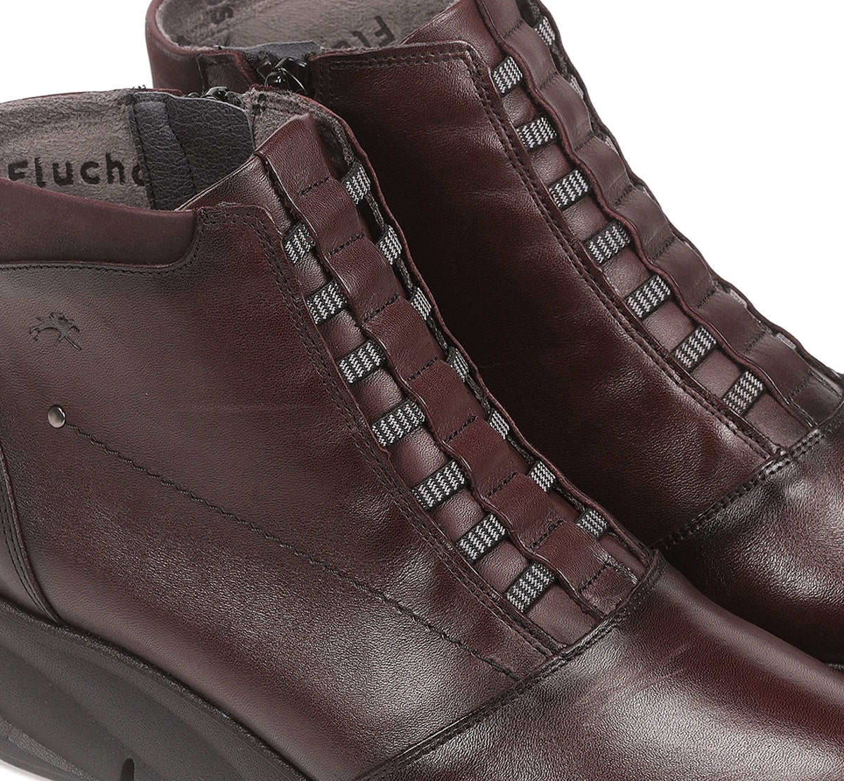 Fluchos Bona F1358 bottines bordeaux femme