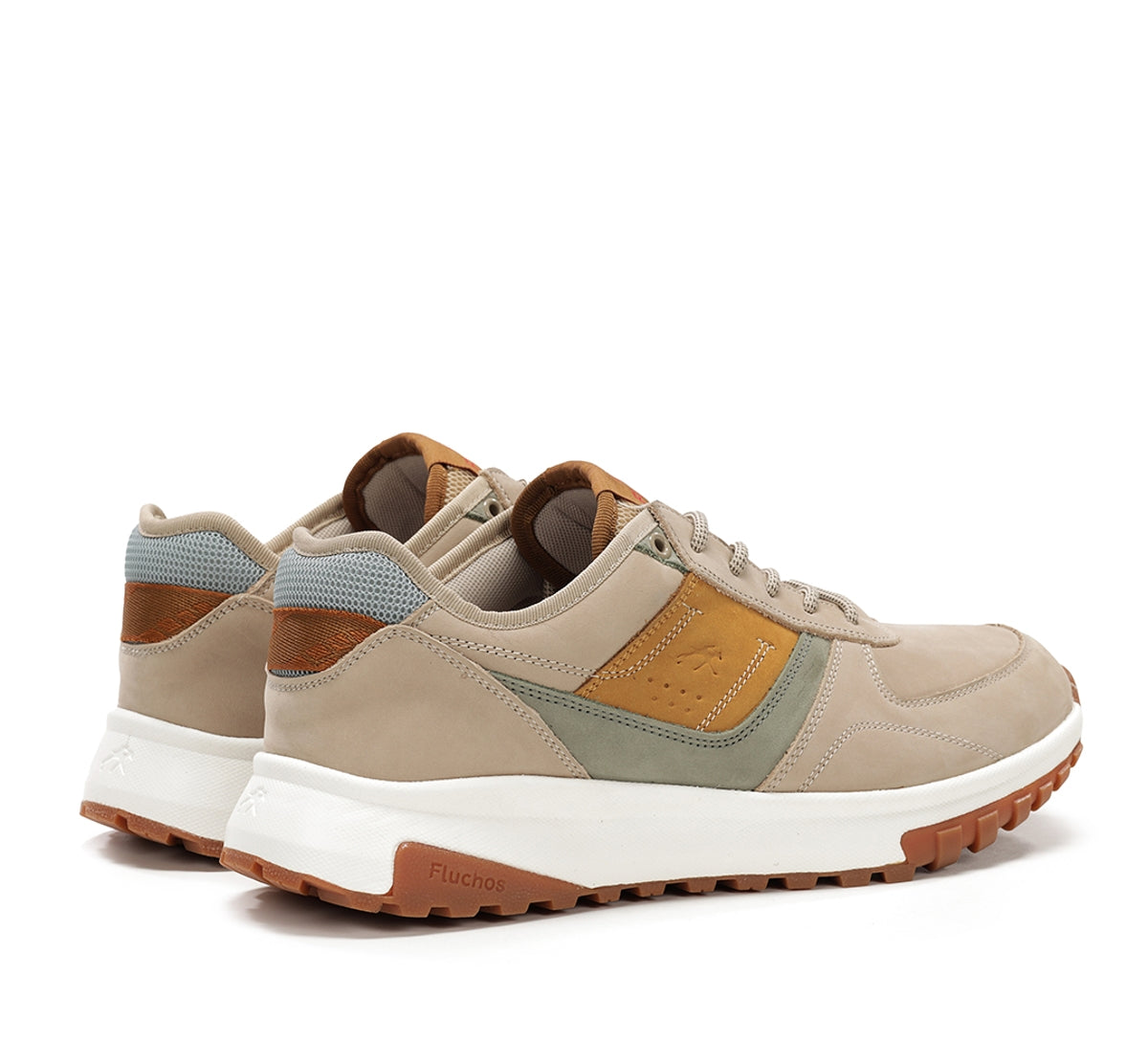 Fluchos Arion F2012 baskets homme taupe confort