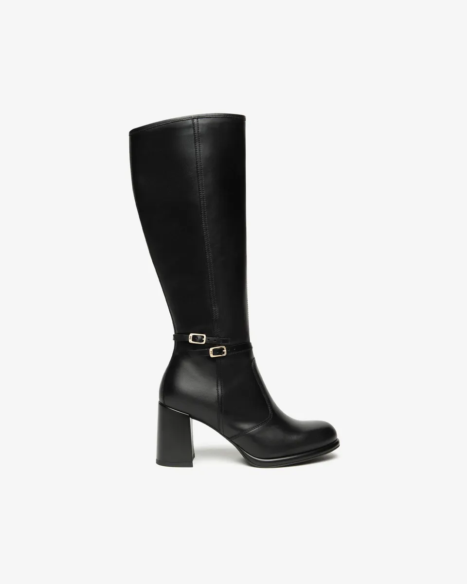 Nero Giardini Boots Bottes Cuir Femme Confort
