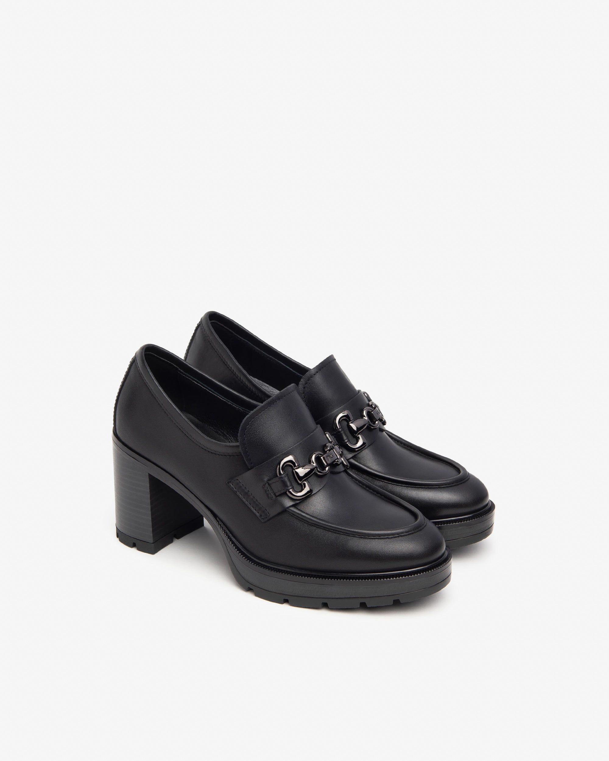 Nero Giardini Loafers mocassins cuir femme bureau