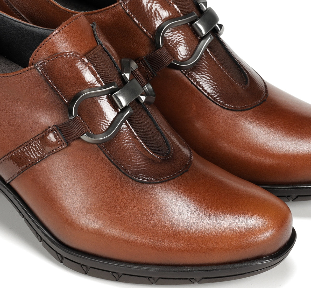 Fluchos Nydia F1806 chaussure marron femme cuir