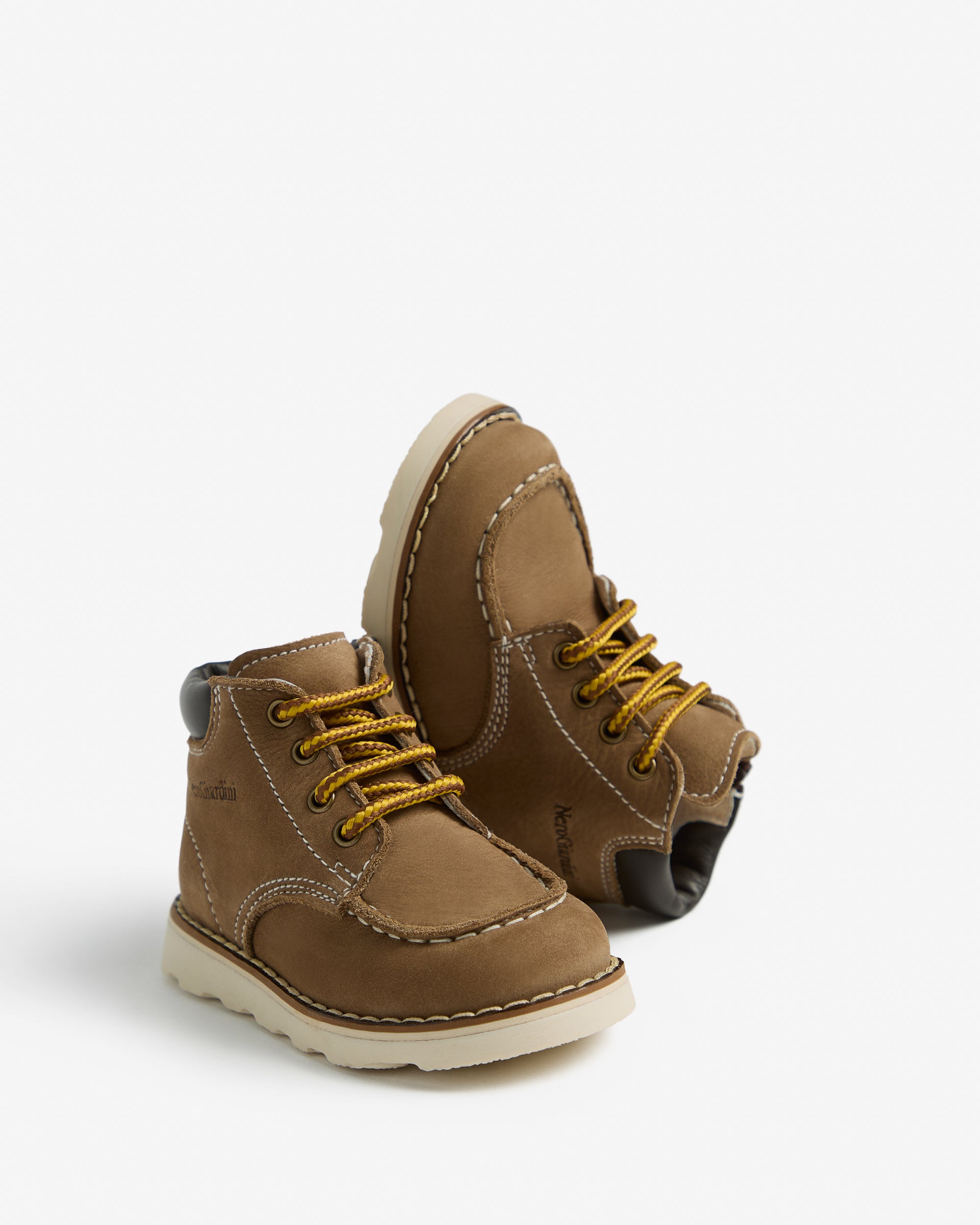 Nero Giardini Boots bottines cuir garçon zip cuir doublé