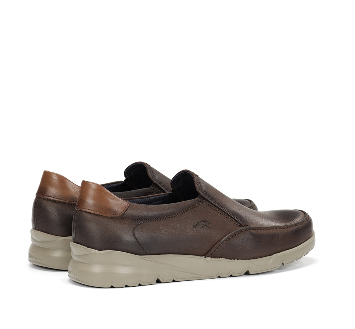 Fluchos Daryl F1458 slip on marron cuir homme