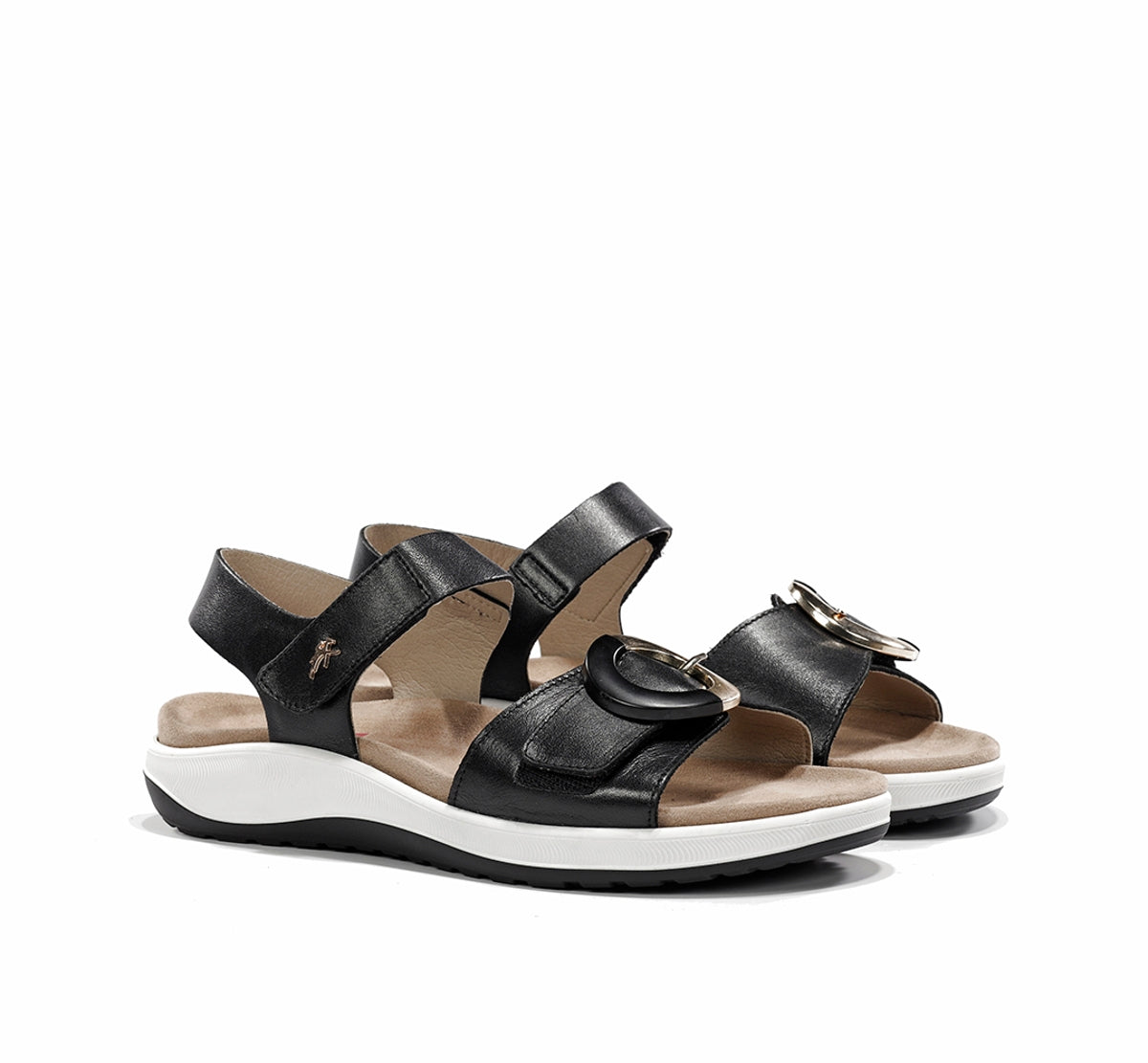Fluchos Aire F2521 sandale noire femme scratch