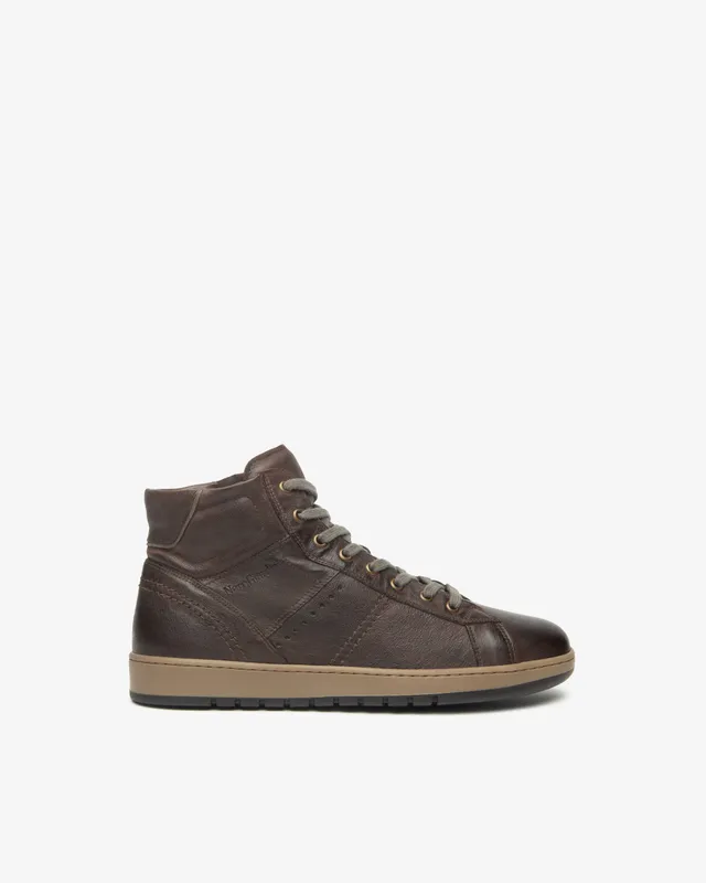 Nero Giardini Sneakers baskets montantes homme cuir 42