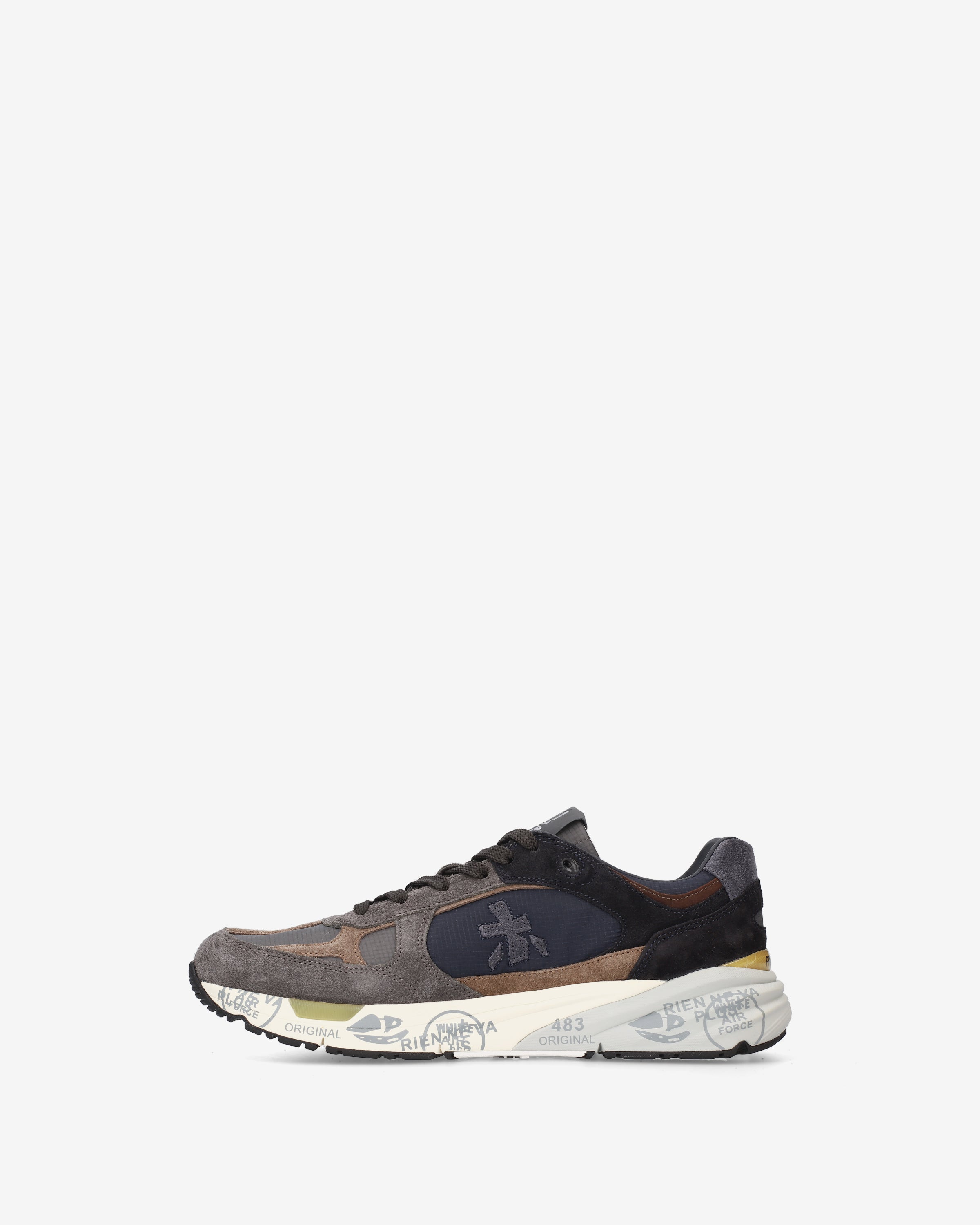 Premiata Mase25 8426 sneakers gris bleu daim