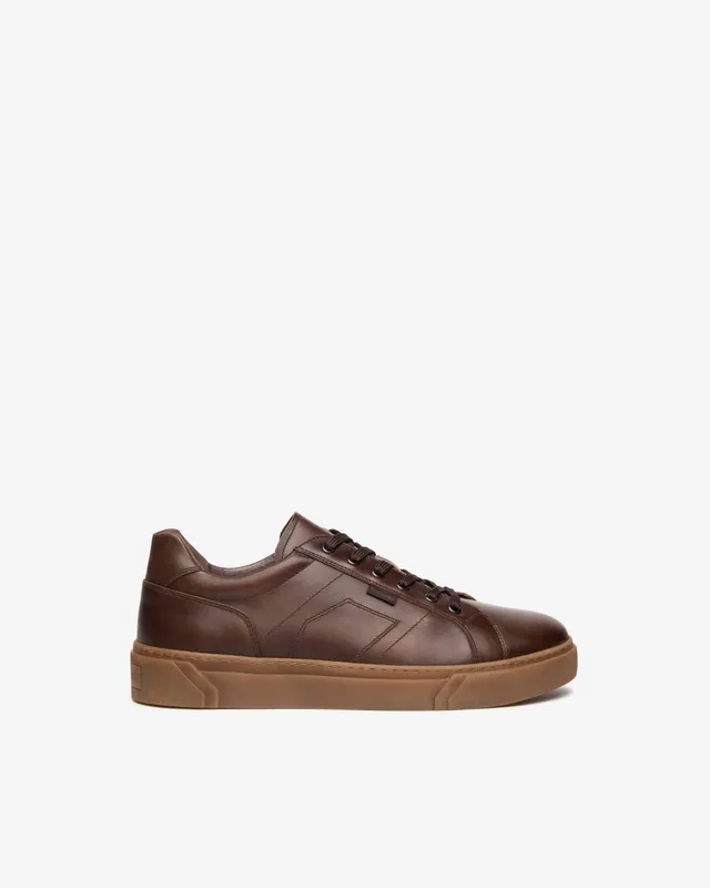 Nero Giardini Sneakers Baskets Cuir Homme Made in Italy