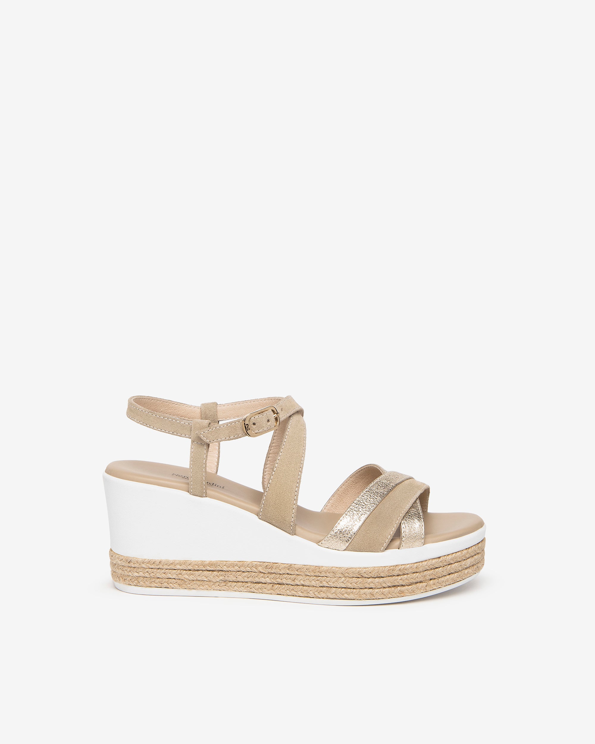 Nero Giardini Sandals sandales femme cuir et daim