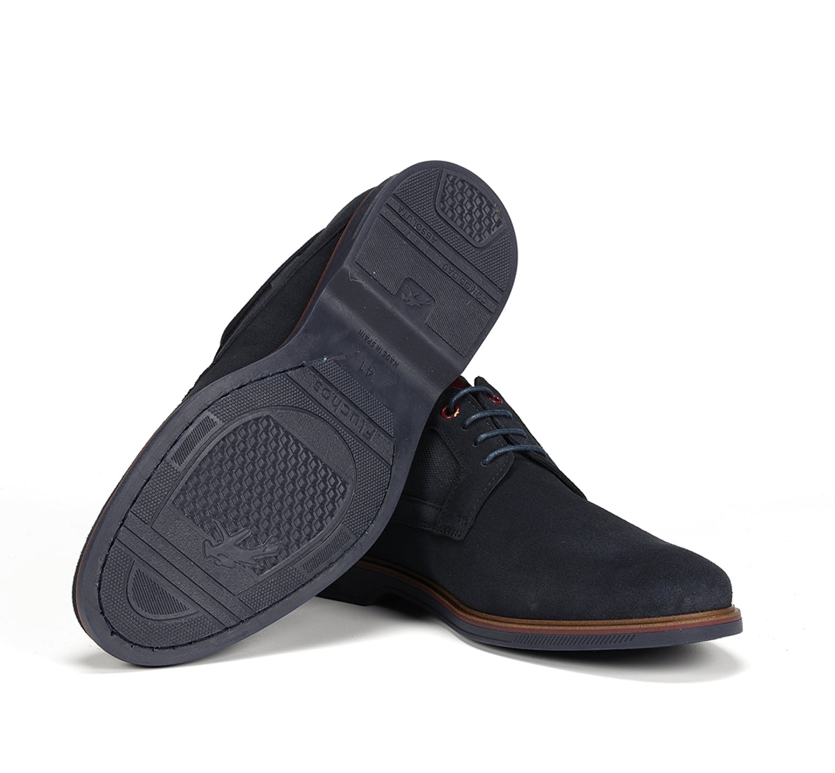 Fluchos Tristan F1857 chaussure bleu cuir