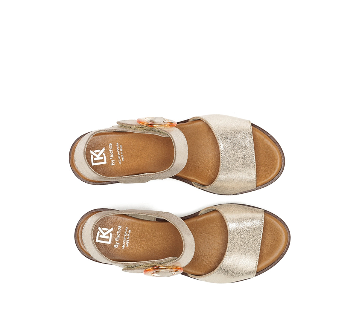 Dorking by Fluchos Nido D9450 sandale dorée femme