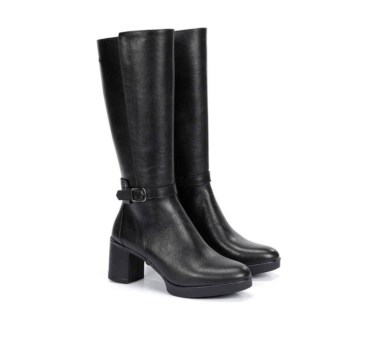 Dorking Elite D9420 botte femme noir cuir