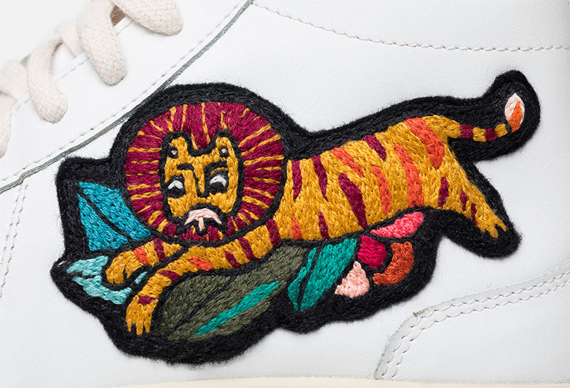 Sawa Tsagué Ibaba Lion baskets cuir femme 38