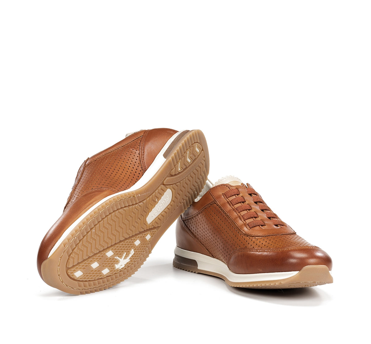 Fluchos Samir F2189 baskets homme marron souple