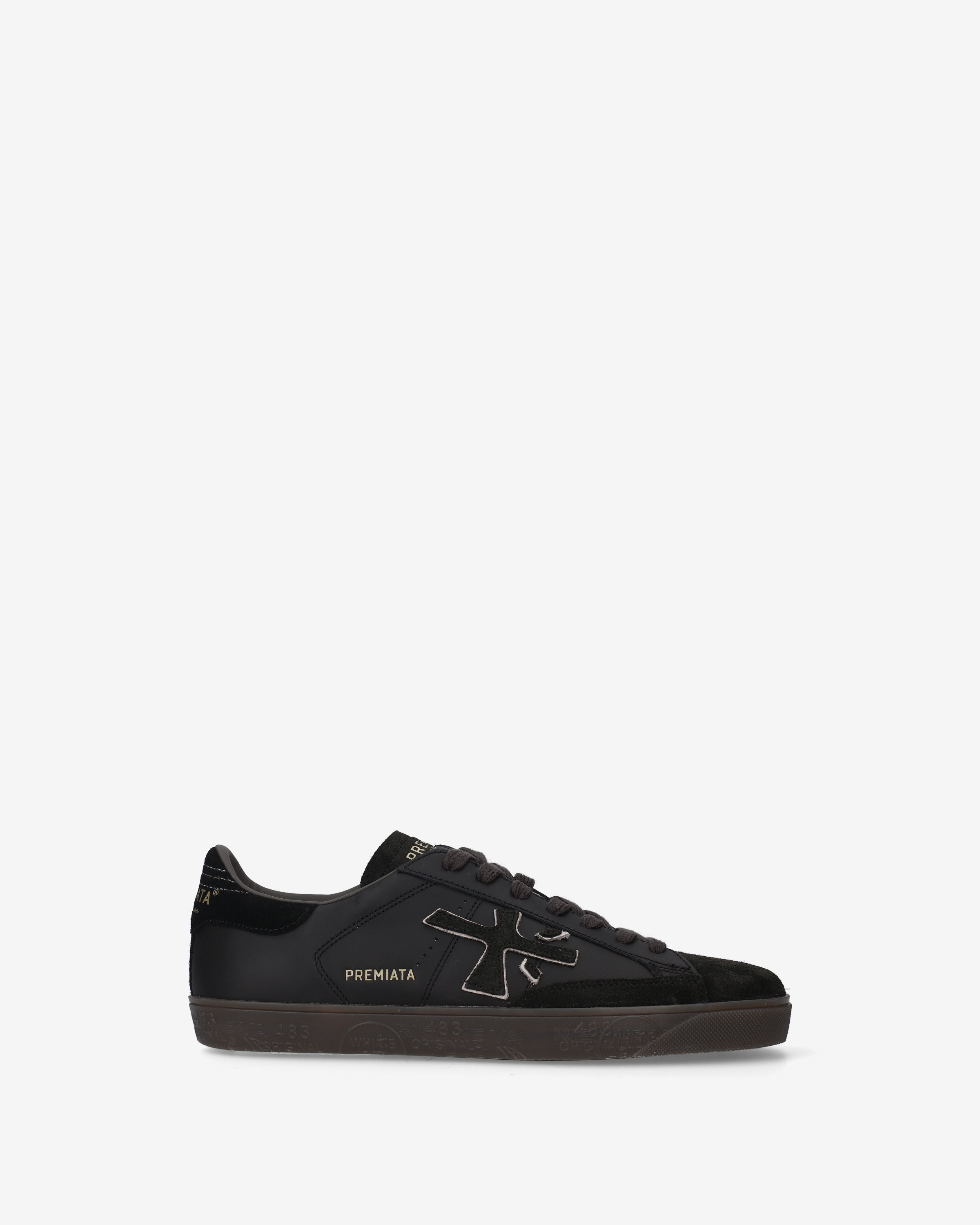 Premiata Steven 8484 sneakers homme cuir noir