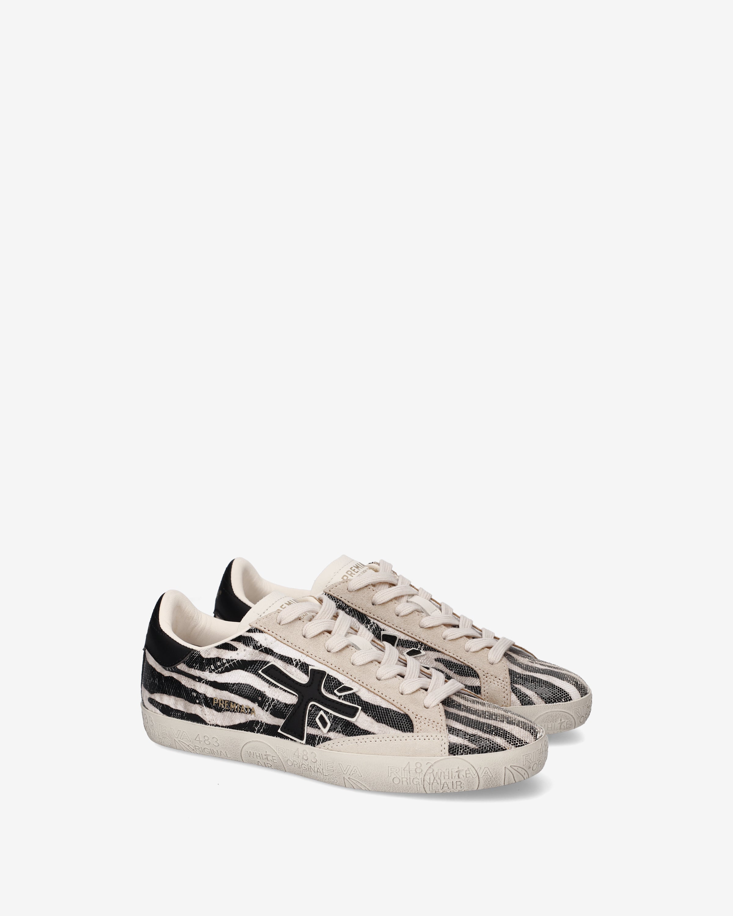 Premiata Stevend 8053 baskets crème femme