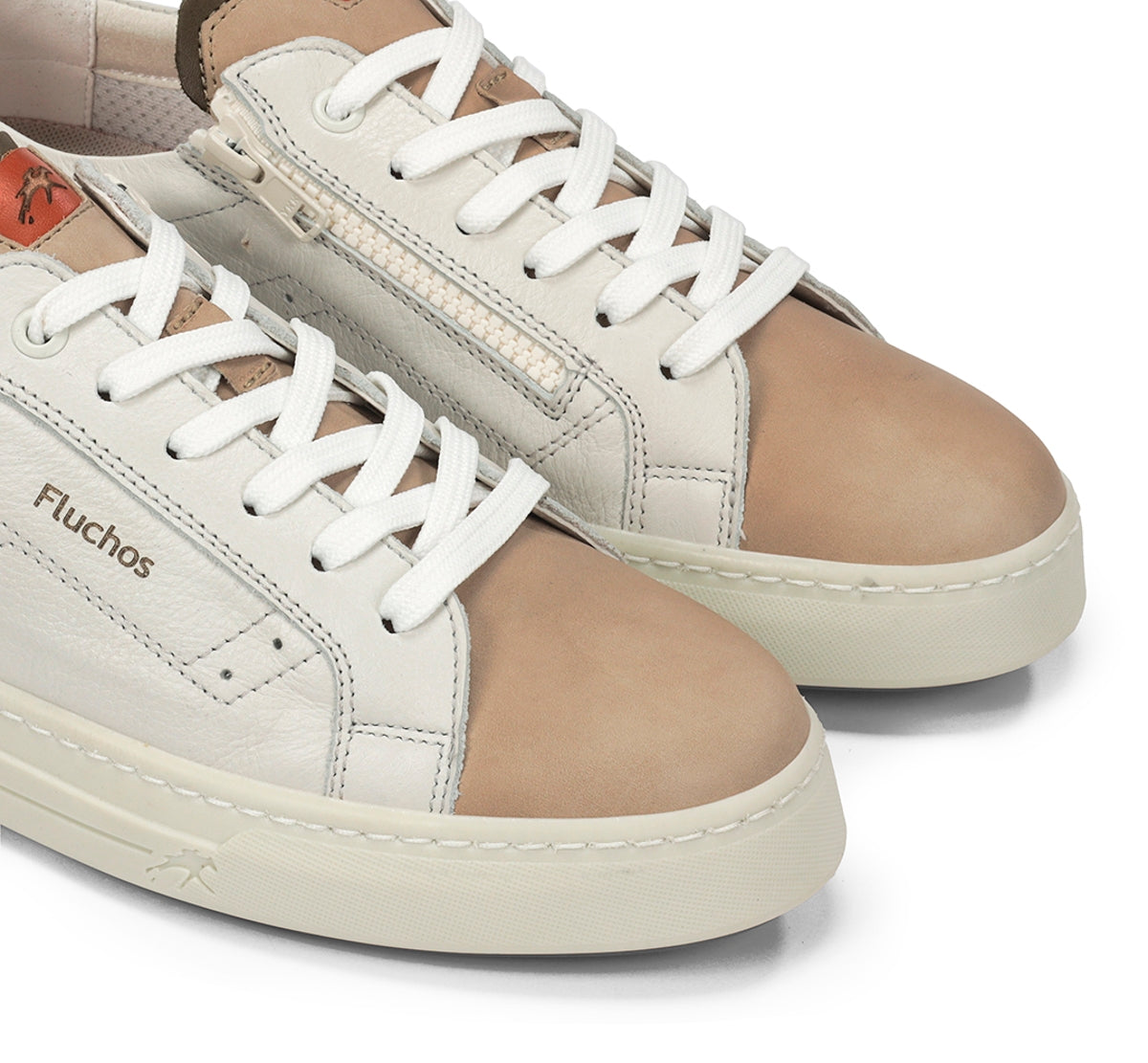 Fluchos Nemo F2218 baskets homme blanc semelle légère