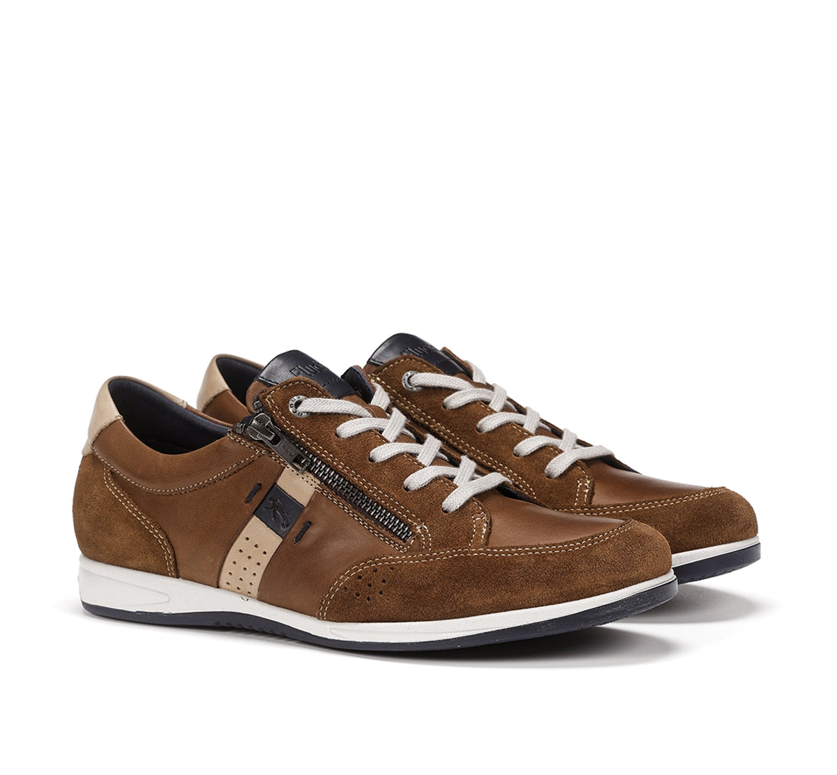 Fluchos Deportivos Daniel F1282 baskets marron cuir homme