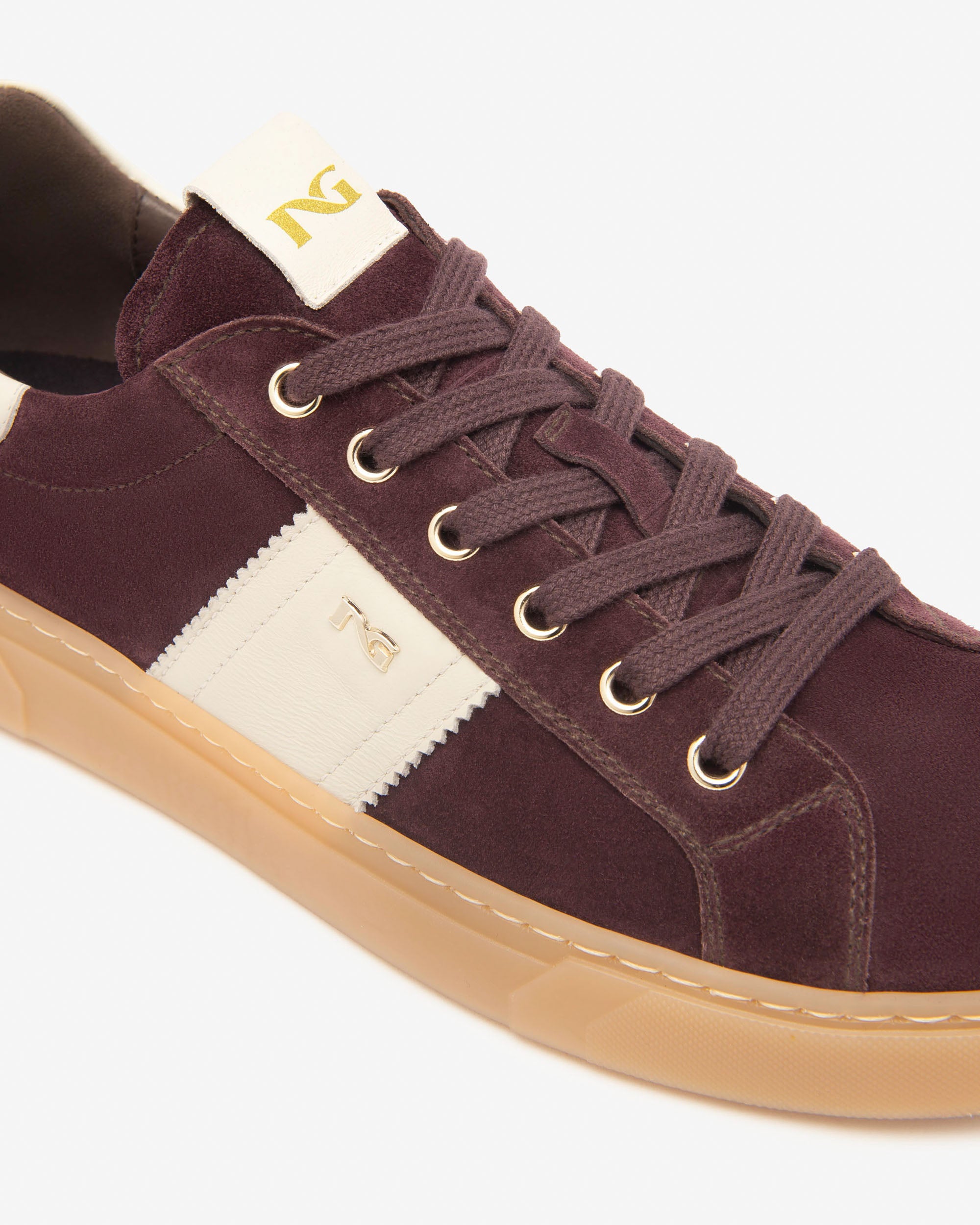 Nero Giardini Sneakers baskets femme daim cuir hiver