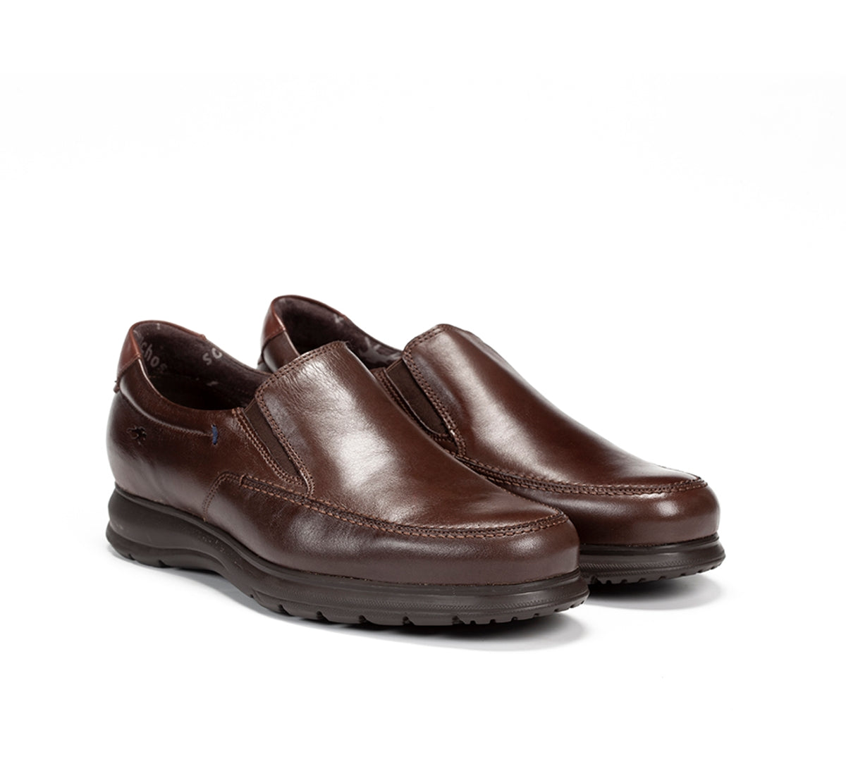 Fluchos Slip On Zeta F0603 mocassins marron homme cuir