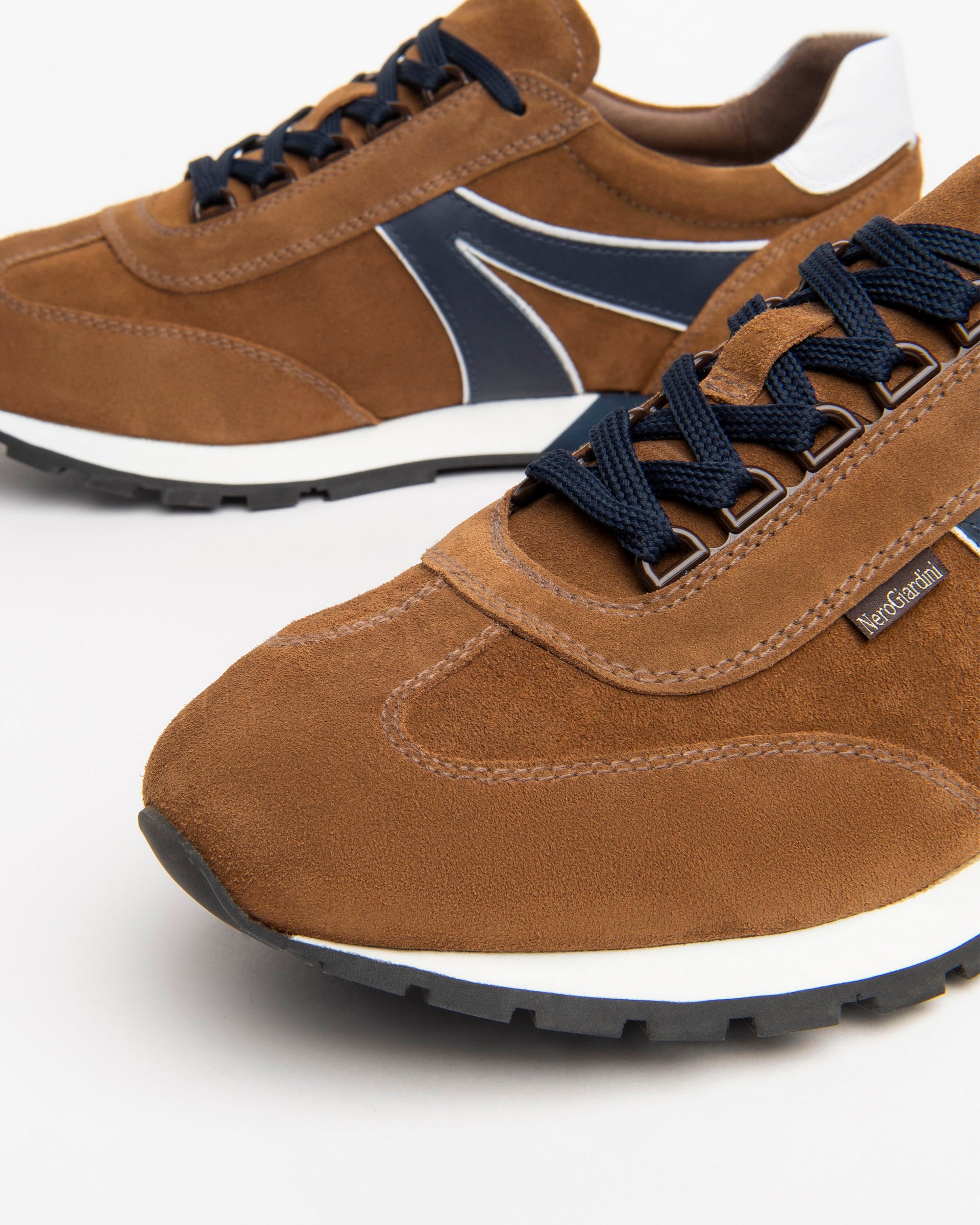 Nero Giardini Sneakers Baskets Homme Daim