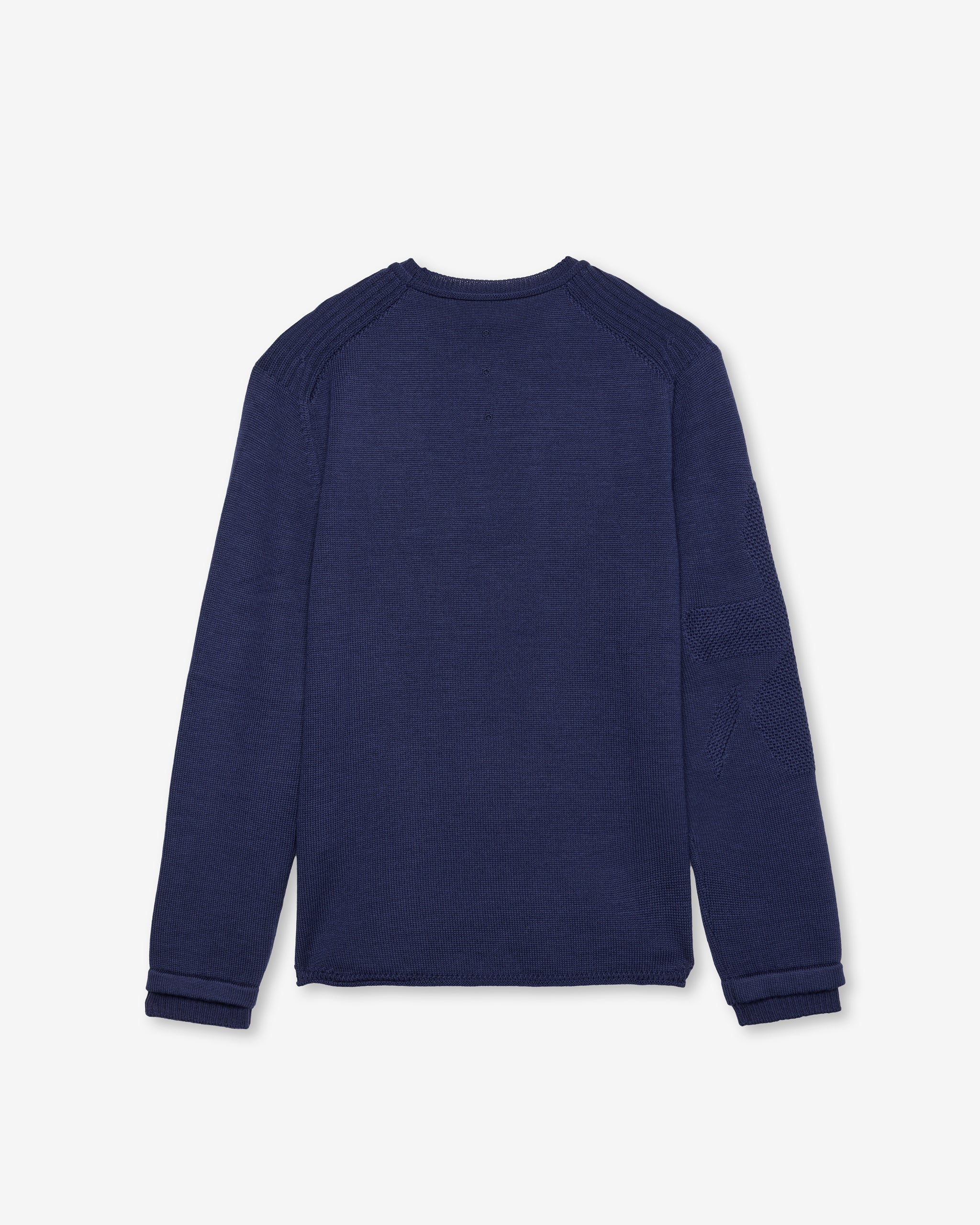 Premiata pull tricot col rond homme indigo