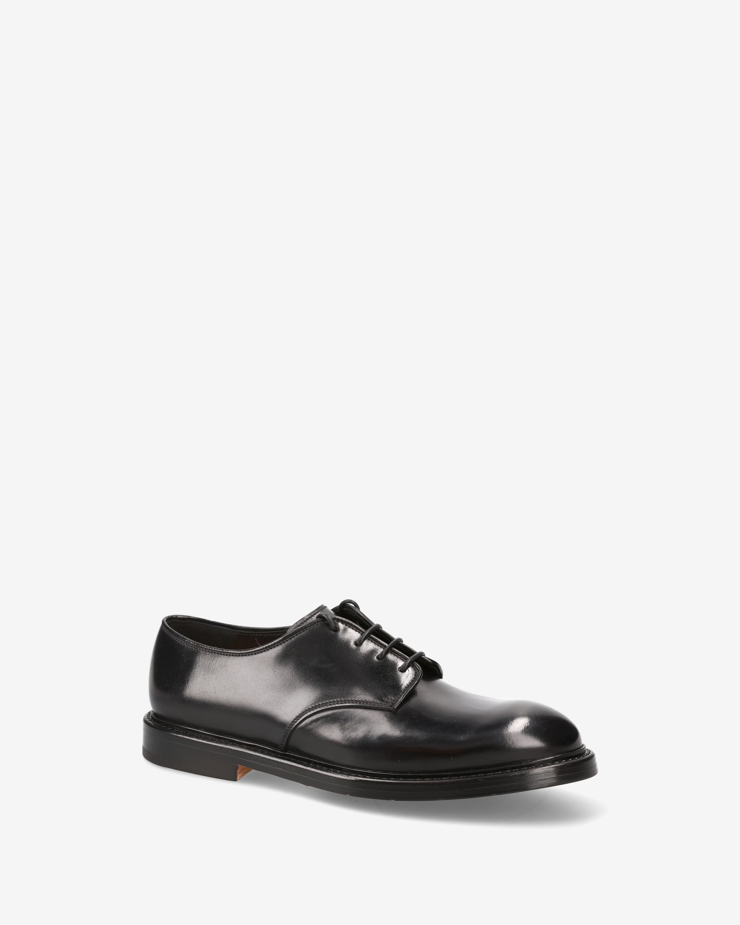 Premiata derbies homme noir cuir made in Italy
