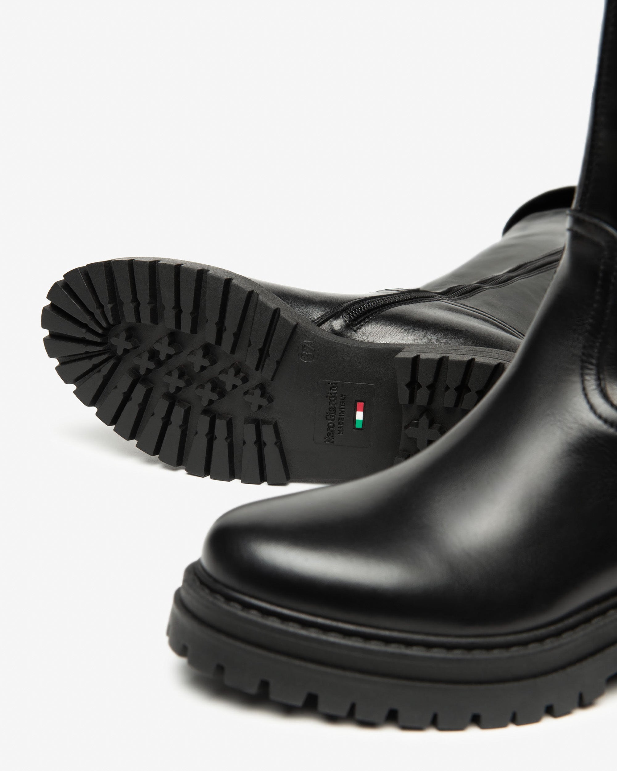 Nero Giardini Boots bottes femme cuir hiver confort
