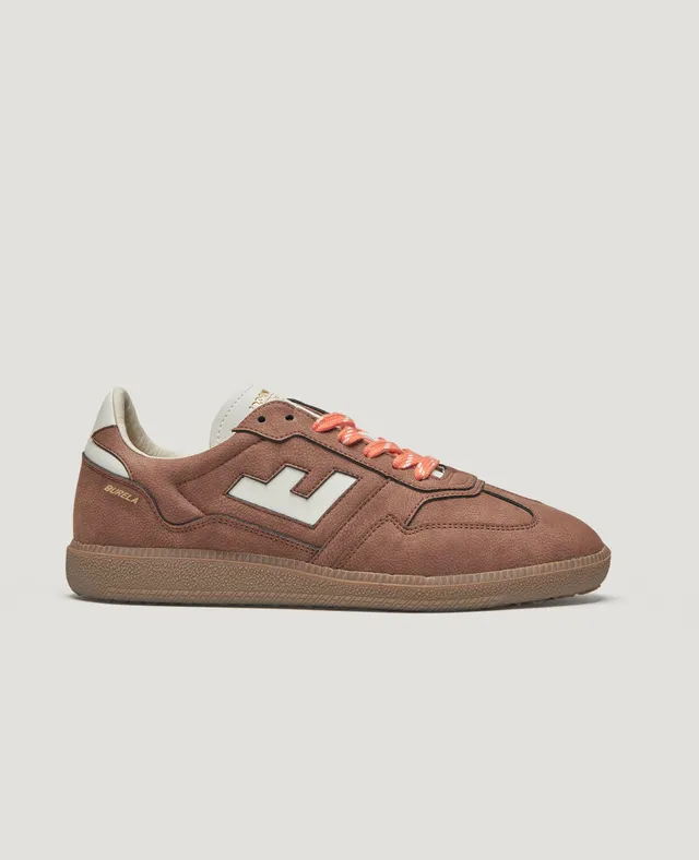 Flamingos Life Burela Slim Nobuck baskets cacao vegan