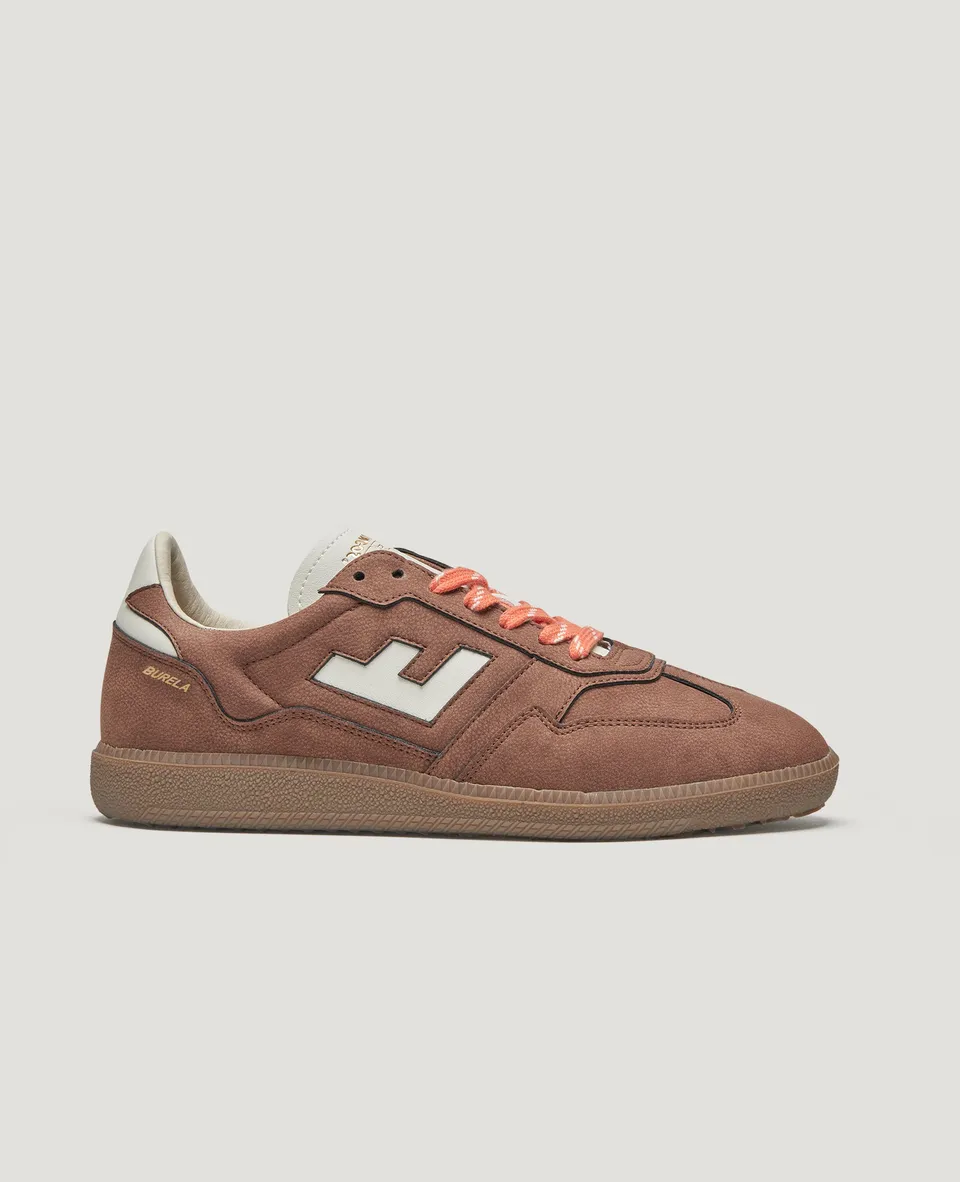 Flamingos Life Burela Slim Nobuck baskets cacao vegan