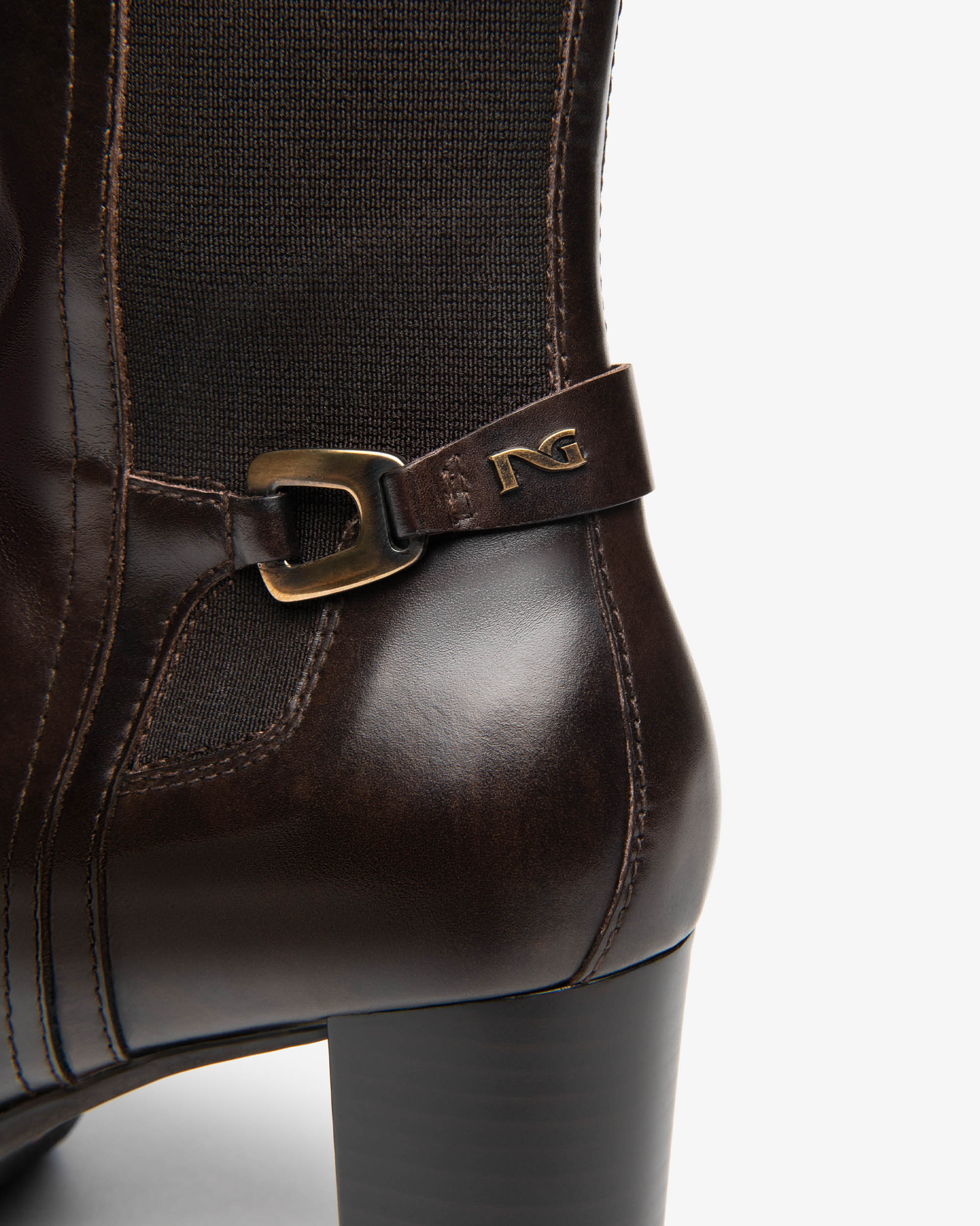 Nero Giardini Boots Bottes Femme Cuir Talon 70mm 38