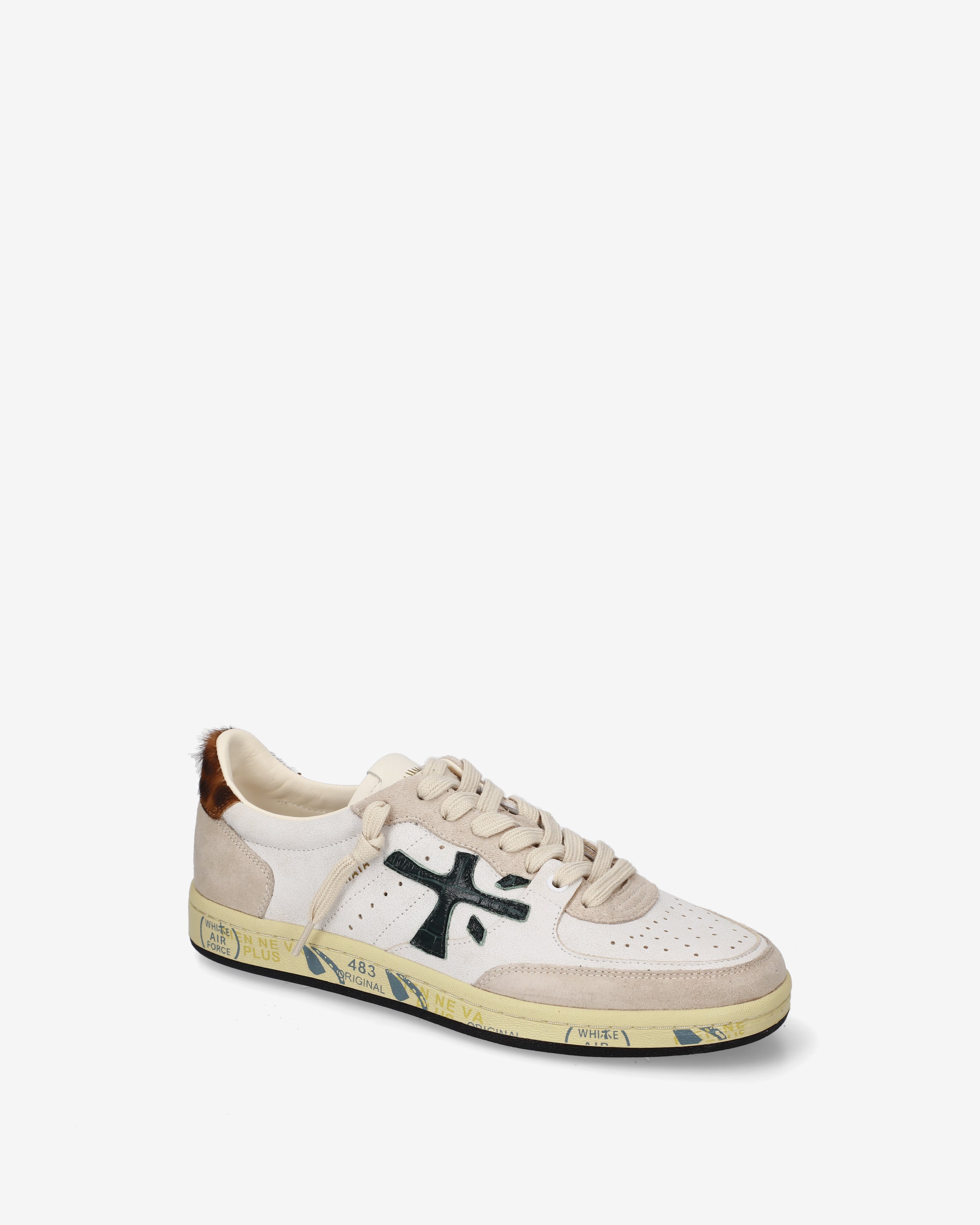 Premiata Bskt Clayd 8472 baskets blanches cuir 38
