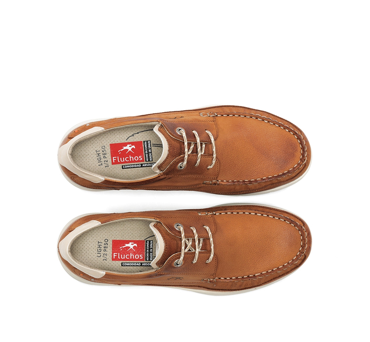 Fluchos Kai F2149 chaussure marron homme large