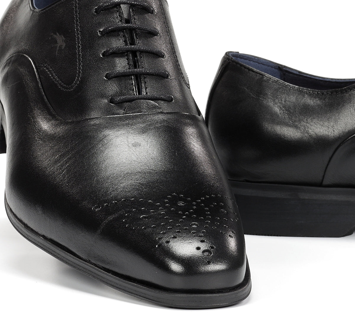 Fluchos Cesar F0404 chaussure homme noire cuir