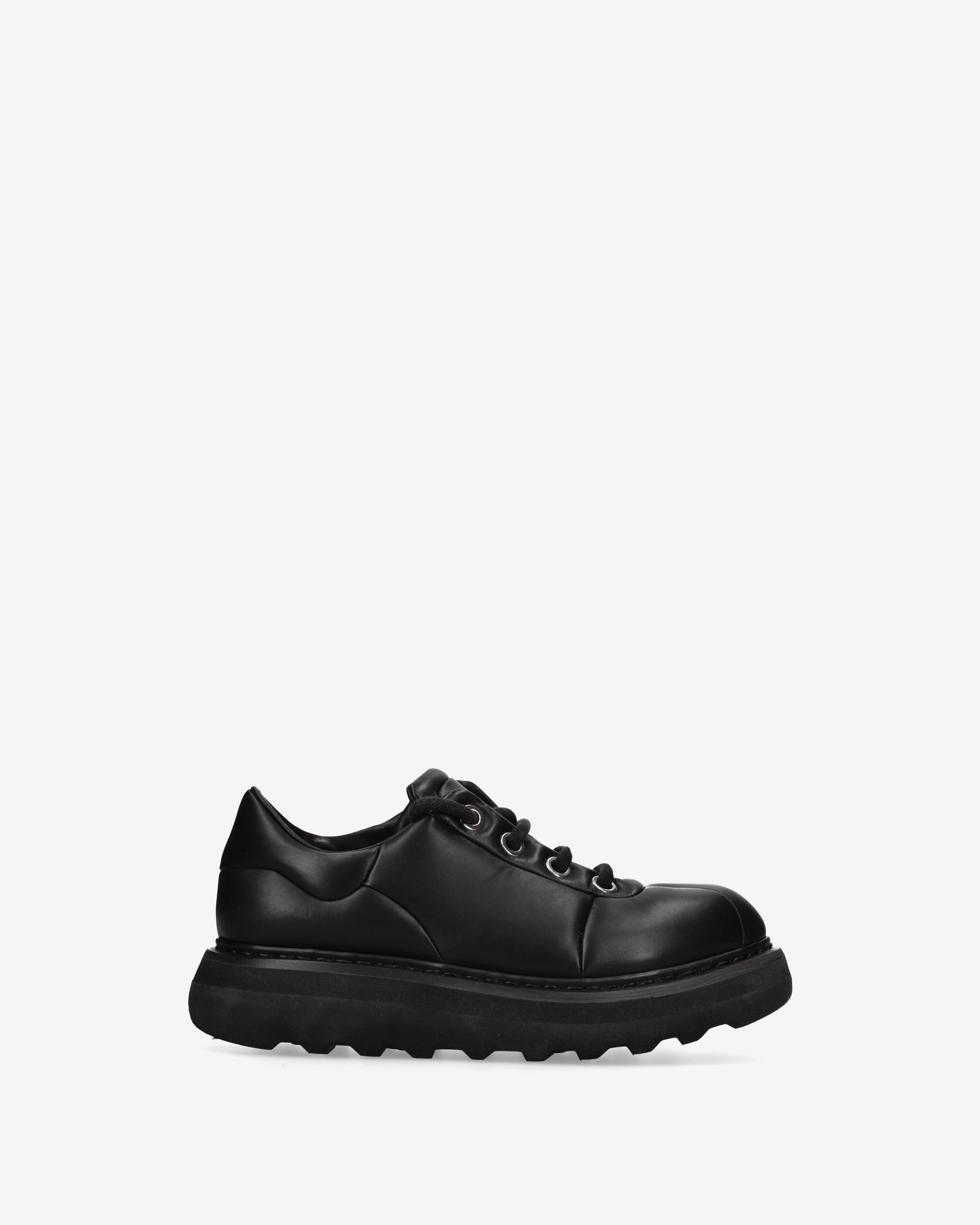 Premiata Sneakers Derby Cuir Noir Vibram Homme