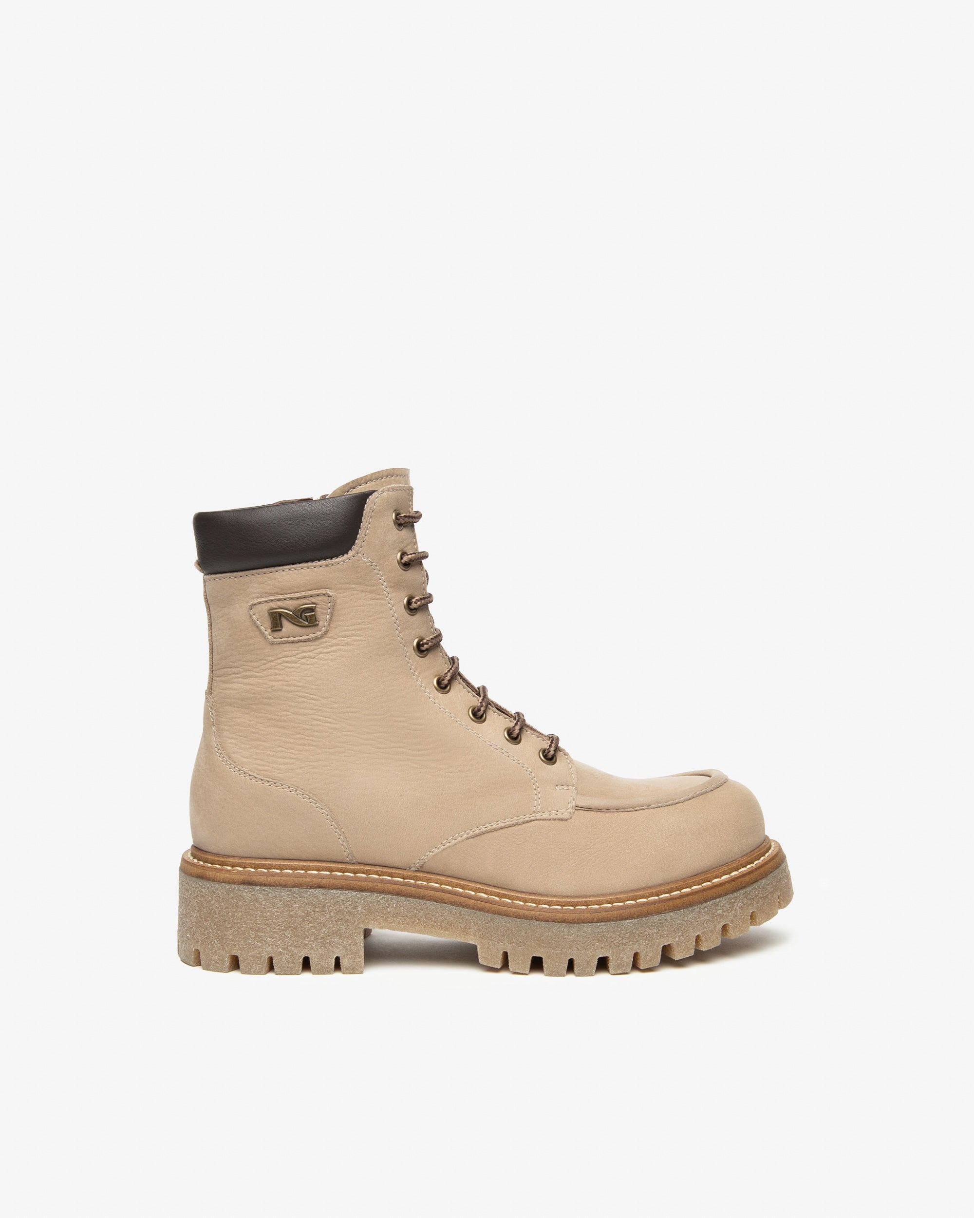 Nero Giardini Combat Boots rangers suède femme hiver