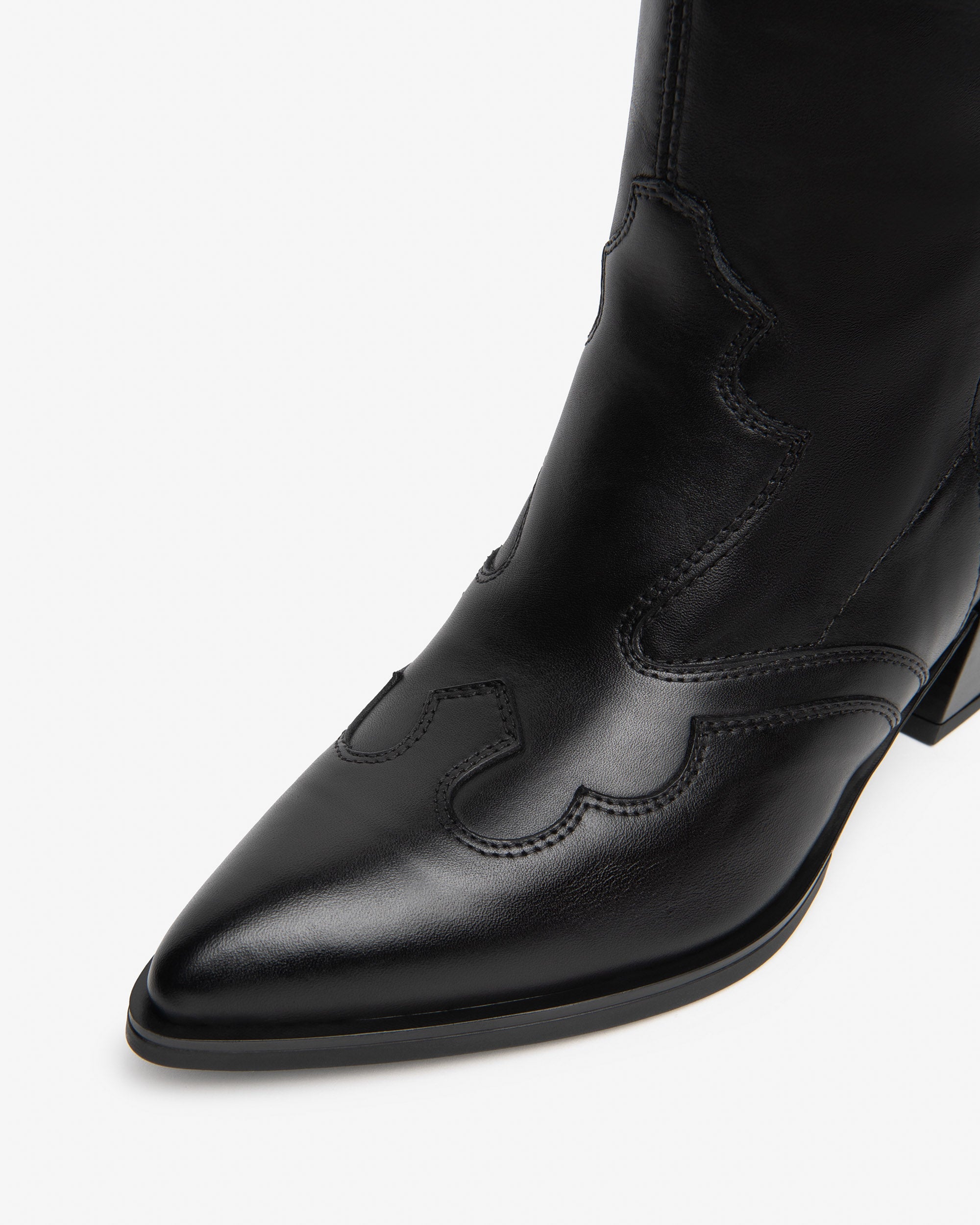 Nero Giardini Boots bottes cuir western femme