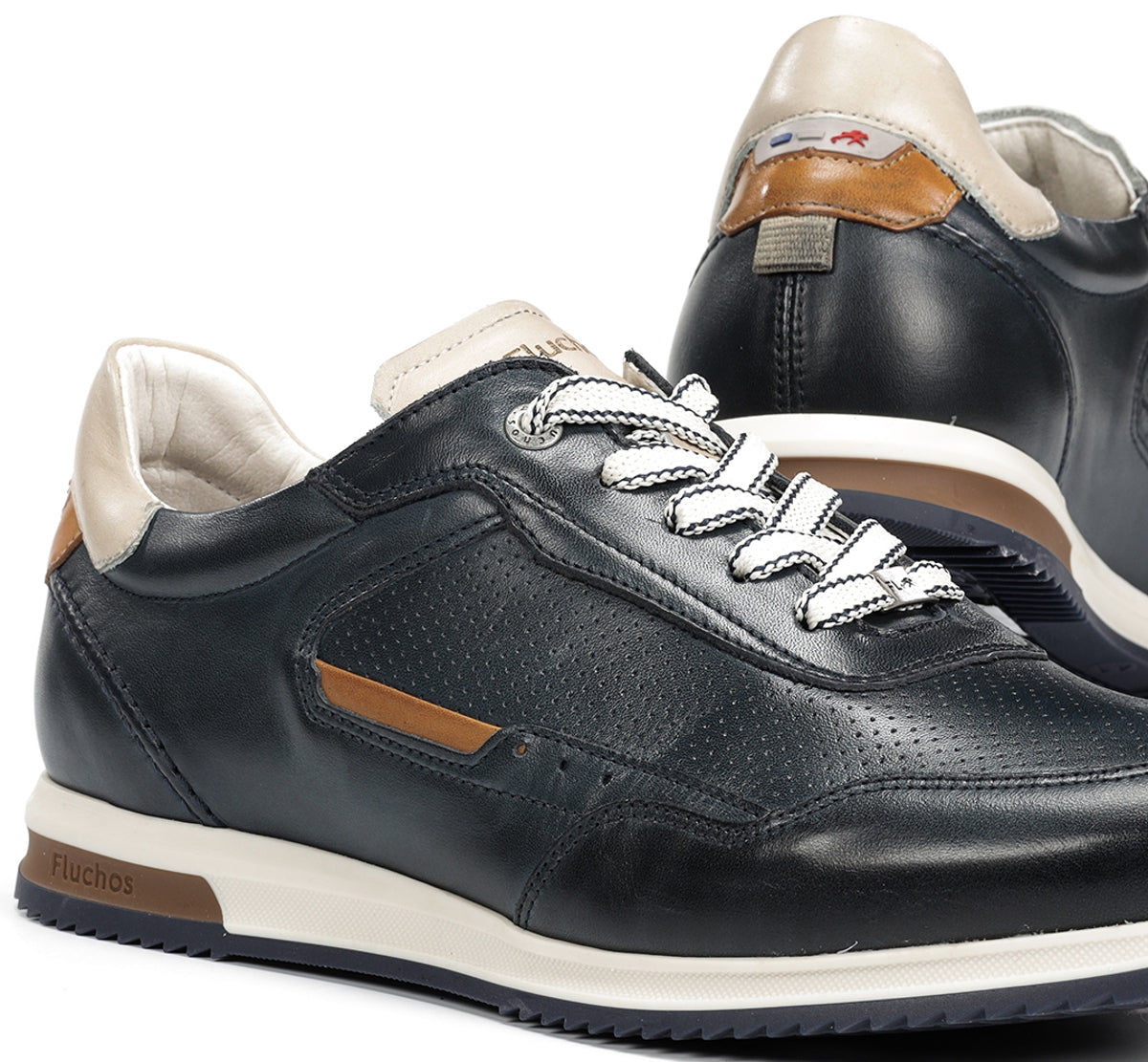 Fluchos Samir F2186 baskets homme bleu