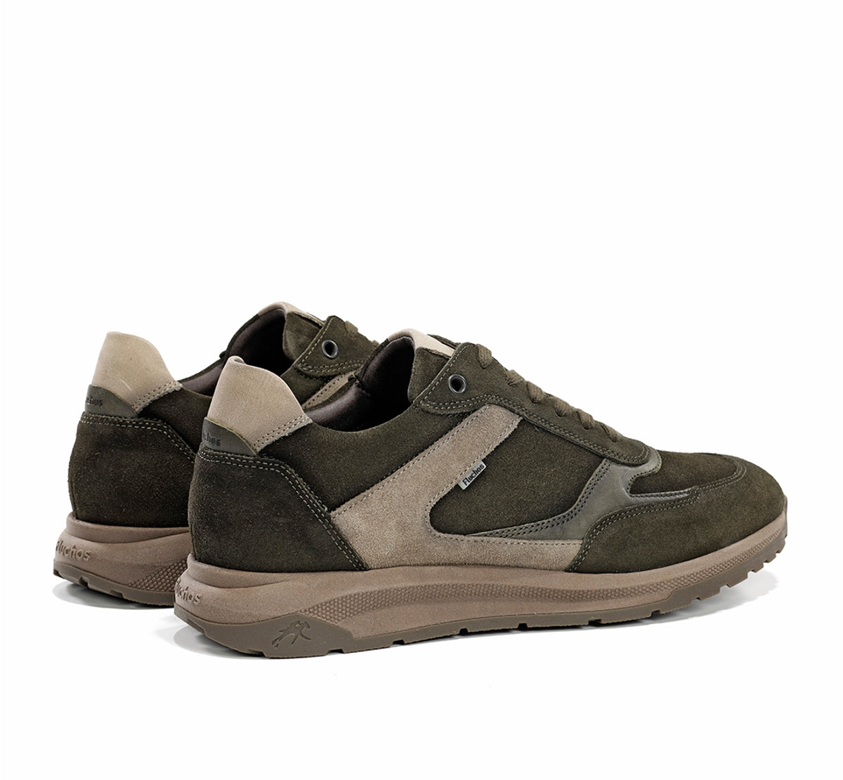 Fluchos Karter F2531 sneaker verte homme confort