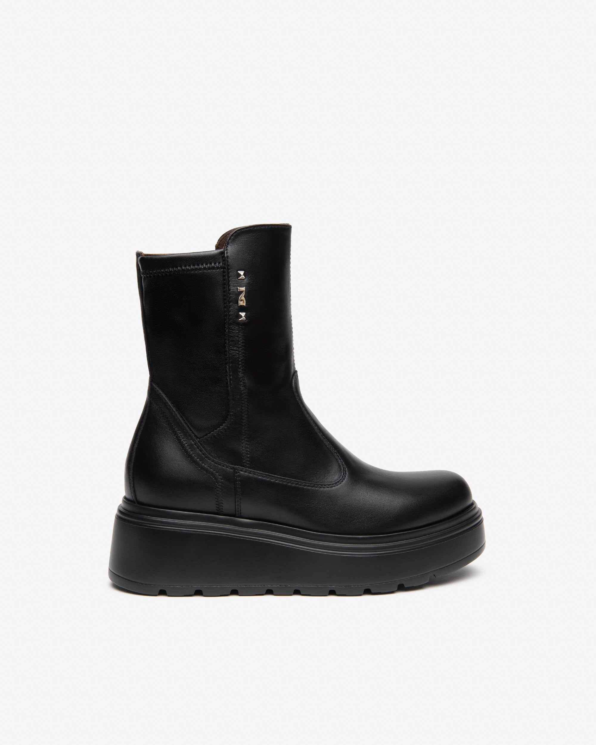 Nero Giardini Ankle Boots bottines cuir femme plateforme 38