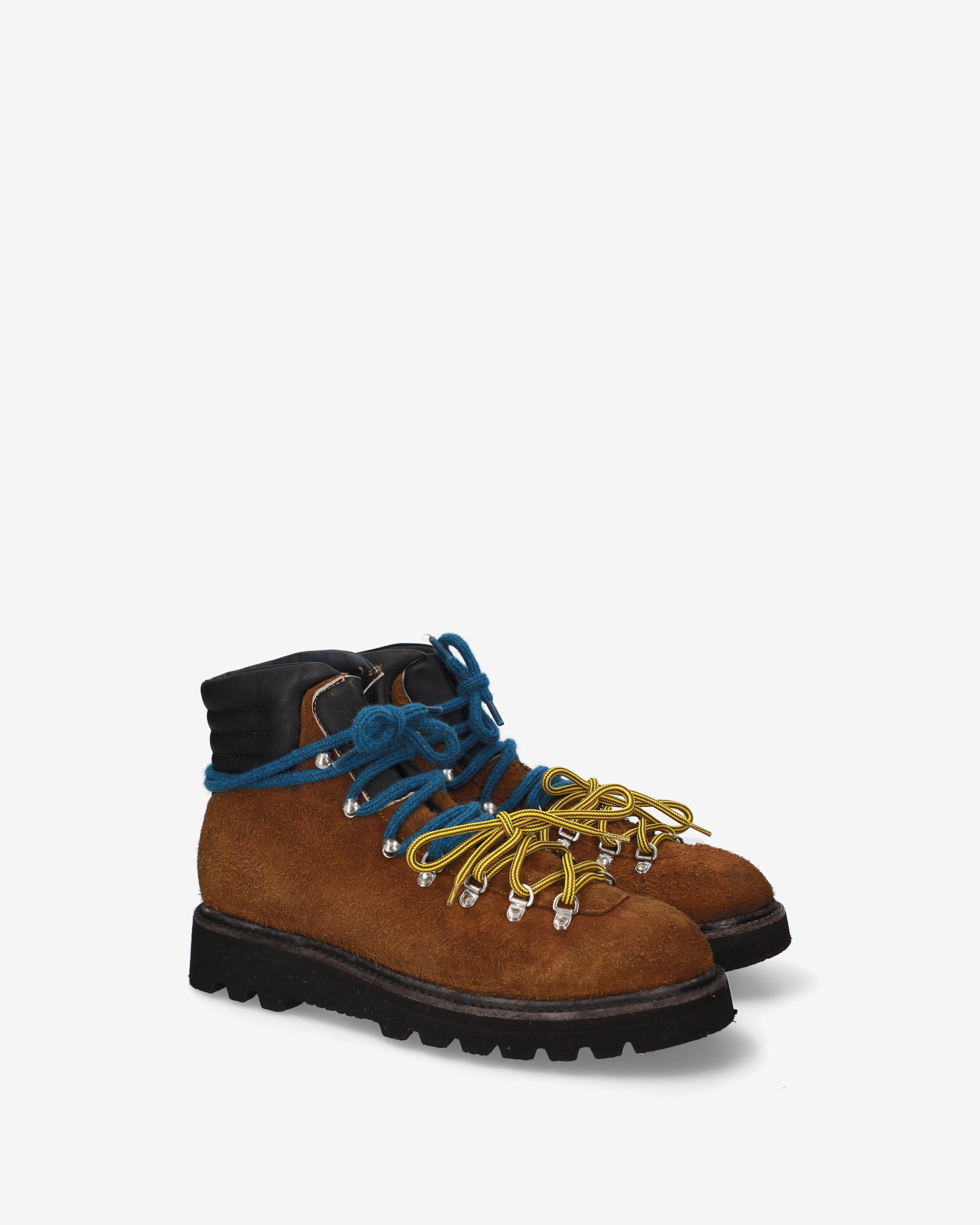 Premiata Boots homme daim marron cousu Goodyear