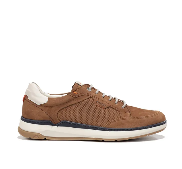 Fluchos Jeff F2211 basket homme marron à lacets