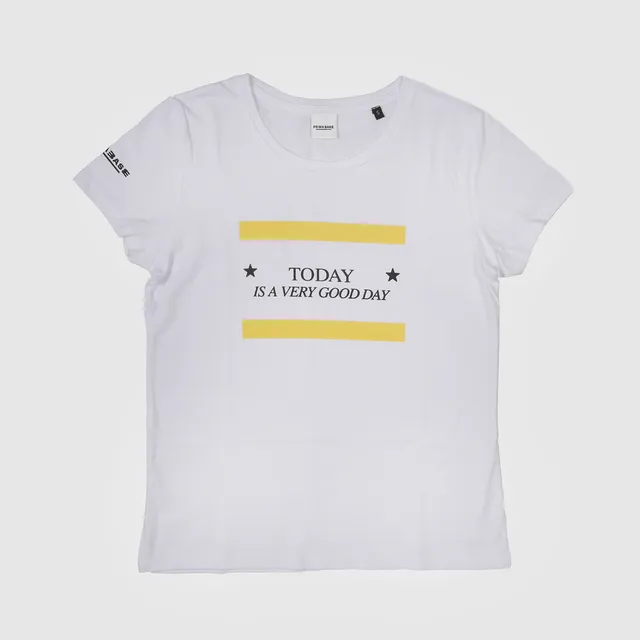 Leitmotiv Bianca T-shirt Femme Blanc Coton