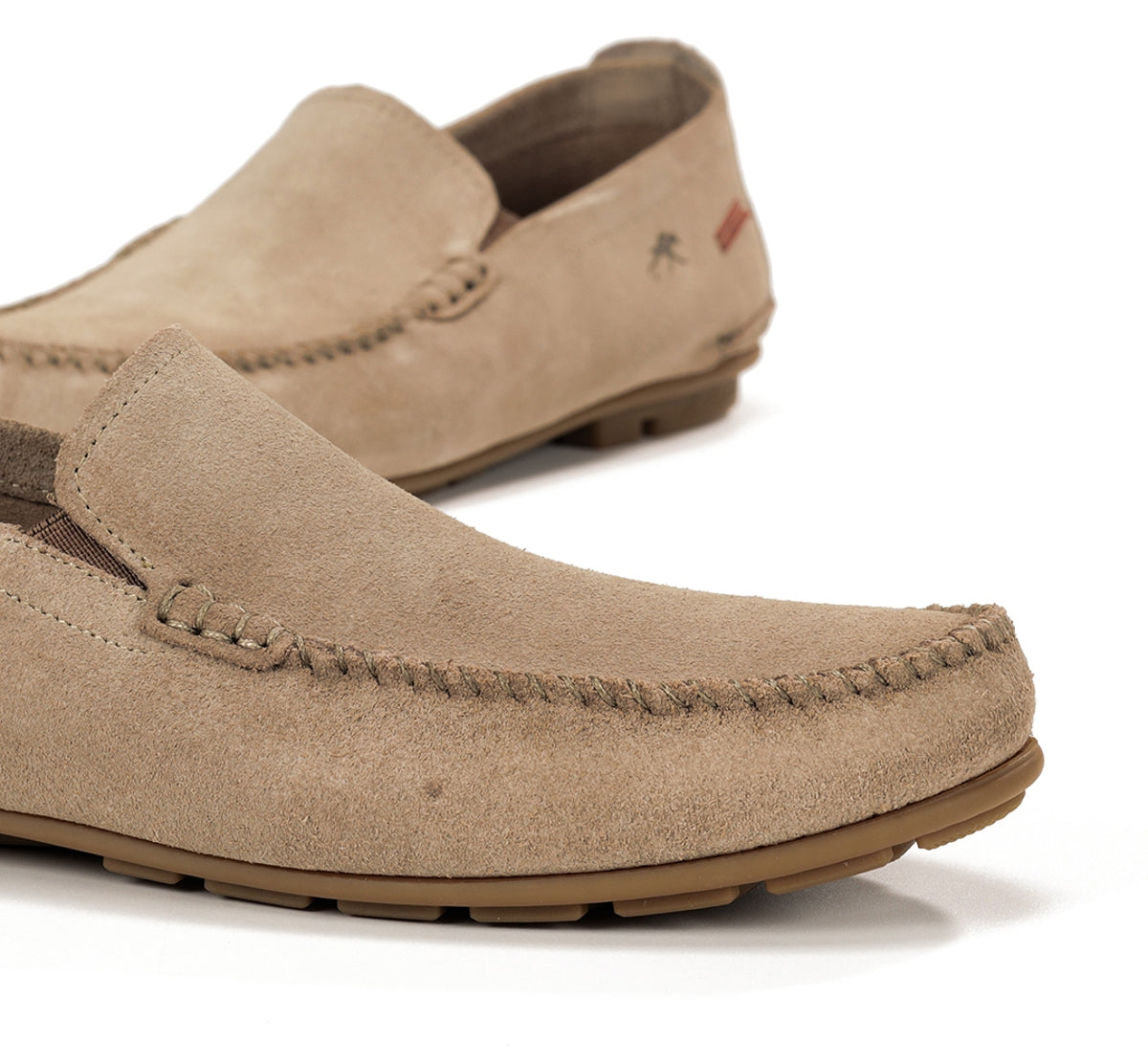 Fluchos Dorian F1091 mocassins taupe cuir