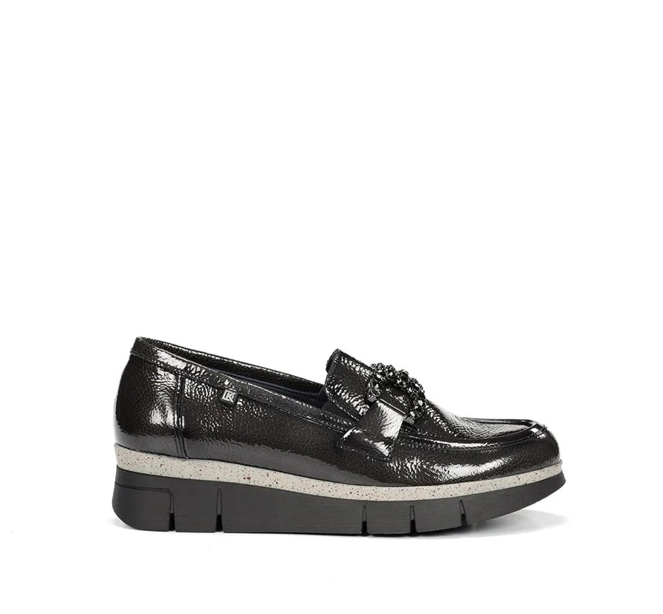 Dorking by Fluchos India D9325 mocassin gris sport femme