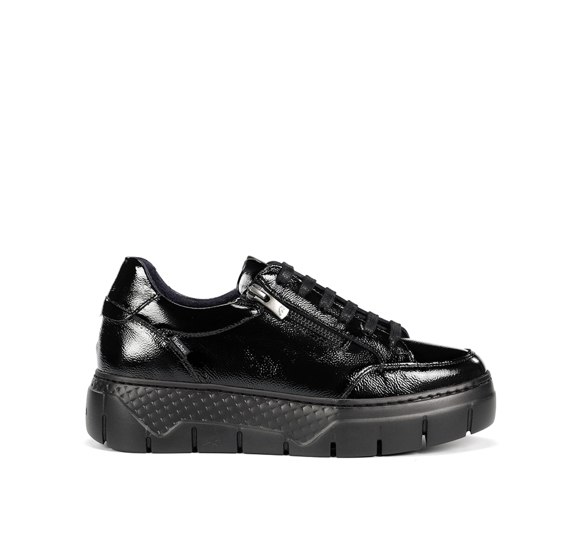 Fluchos Ilia F2306 baskets noires cuir confort femme