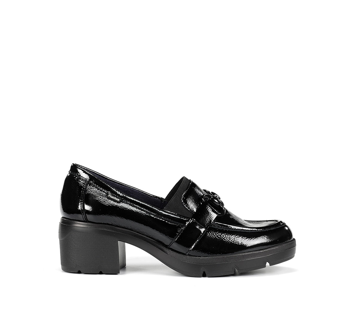 Fluchos Fugaz F2111 mocassin noir femme track